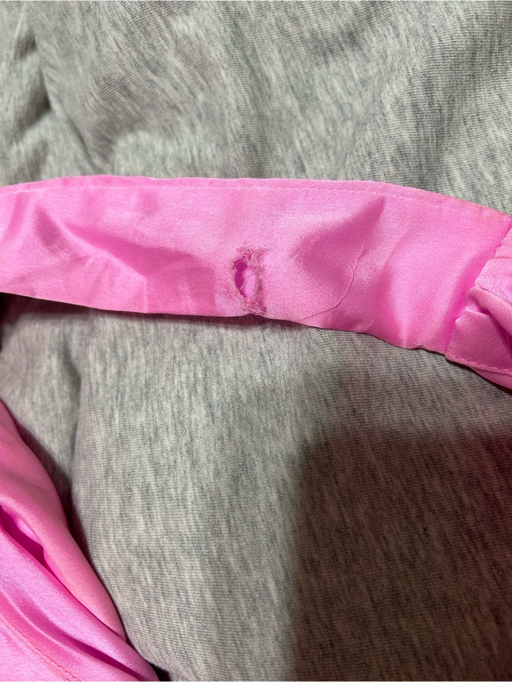 Pink Halter Satin Mini Dress - Picture 6 of 6